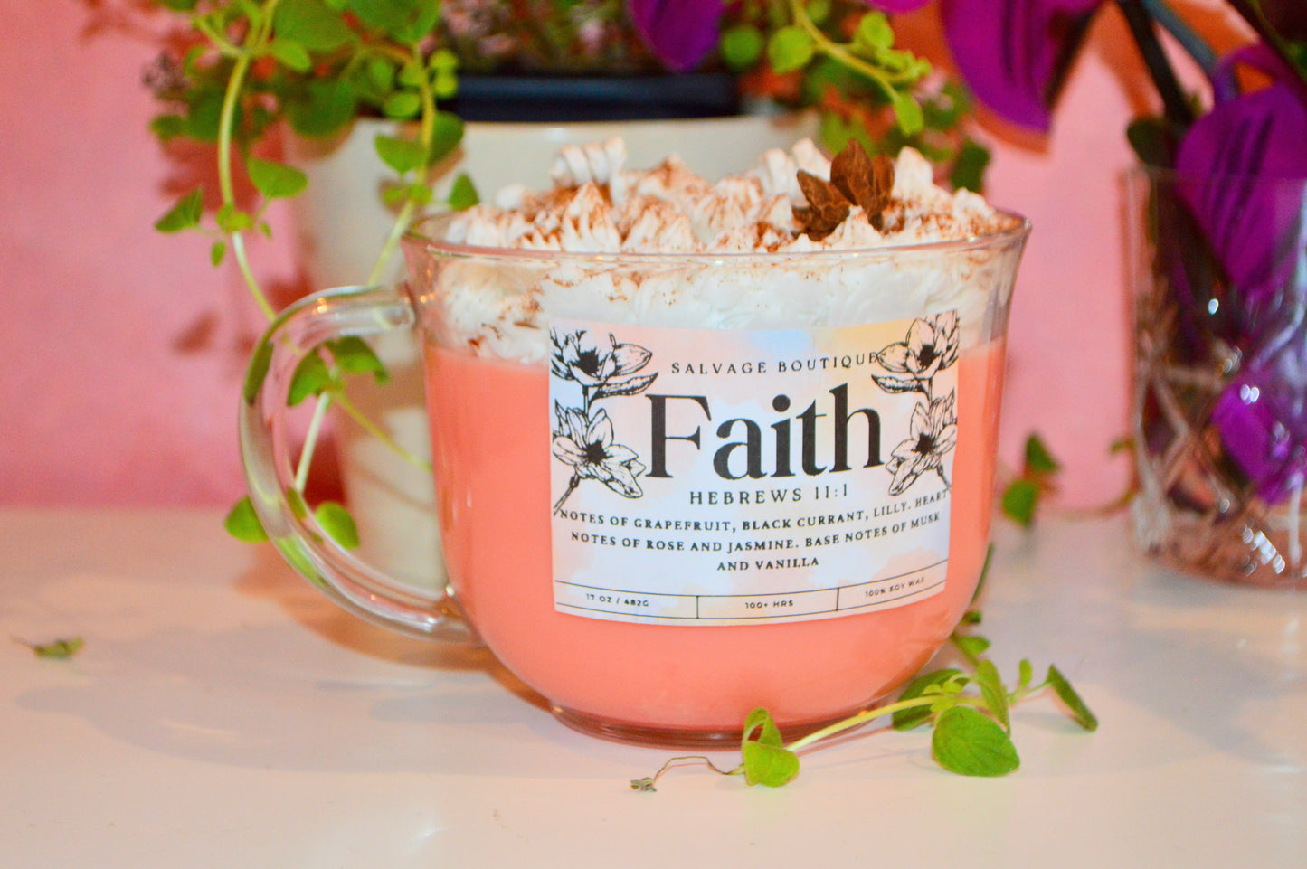 Faith Mug Candle