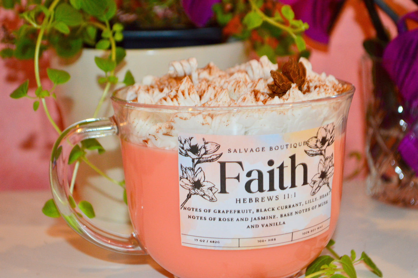 Faith Mug Candle