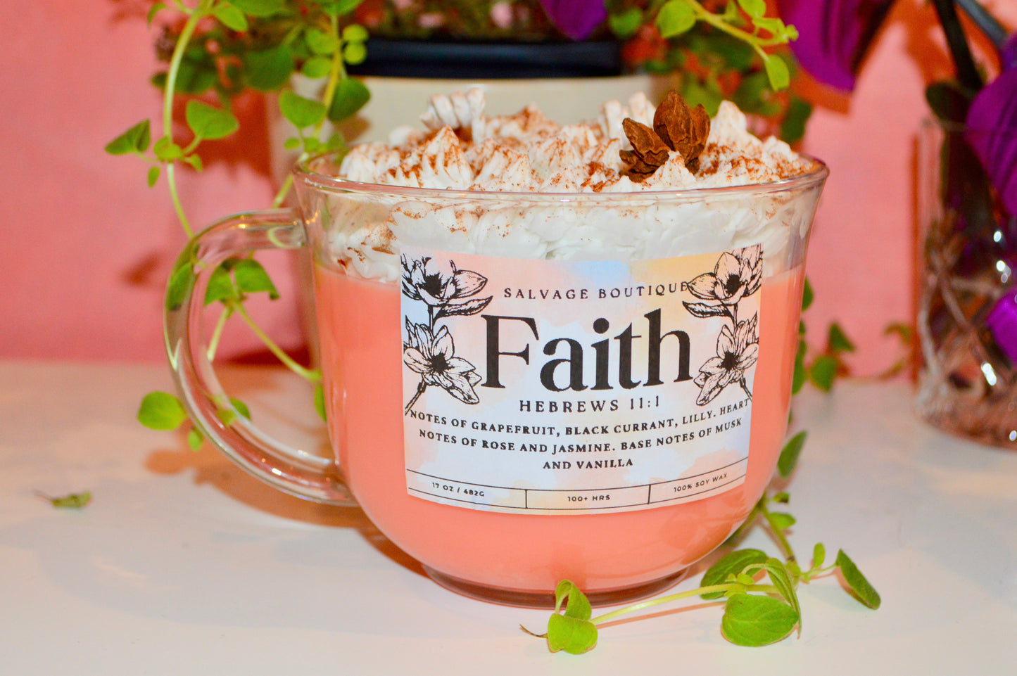 Faith Mug Candle